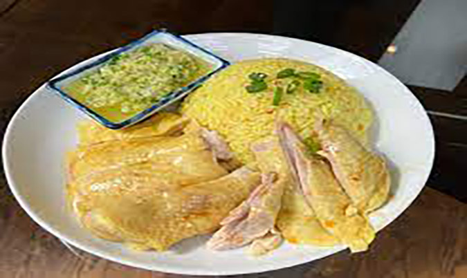 XR04 Hainanese Steamed Chicken Rice