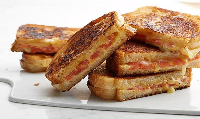 Cheese Tomato Toasties