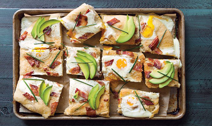 Fresh Avo Bacon Melt (Focaccia)