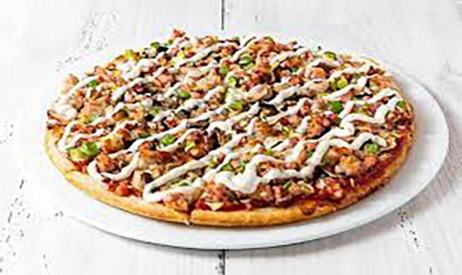 Chicken Deluxe Pizza