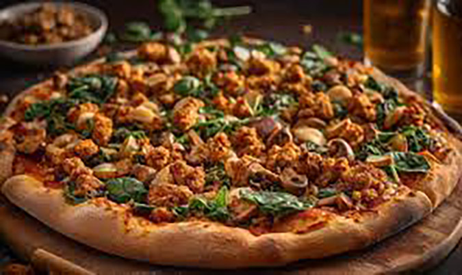 Peri-Peri Chicken Pizza