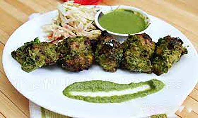Chicken Haryali Tikka