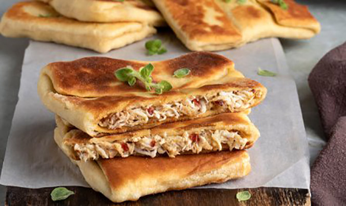 Chicken And Cheese Gozleme
