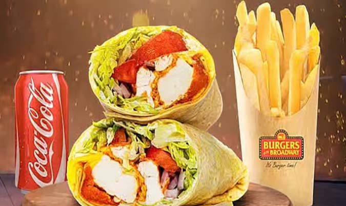 Crunchy Chicken Wrap