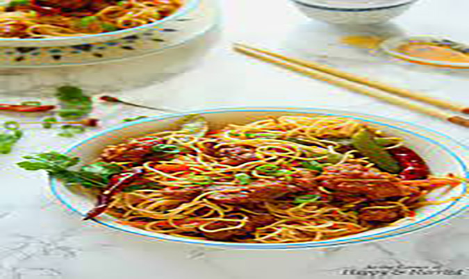 Szechuan Chicken Noodles