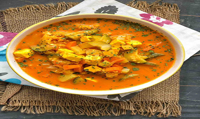 Mixed Vegetable Curry (V)