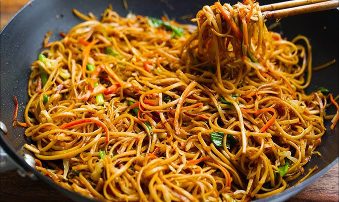 Egg Fried Chow Mein