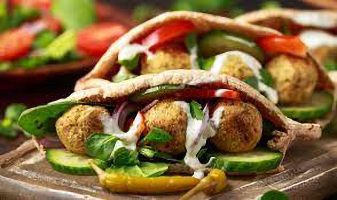 Falafel Kebab