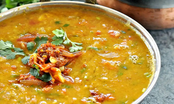 Dal Tadka (Spicy & Vegetarian)