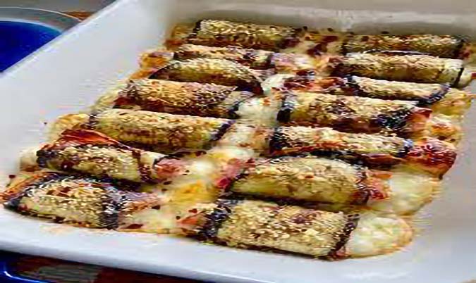 Eggplant Roll (4 Pieces)