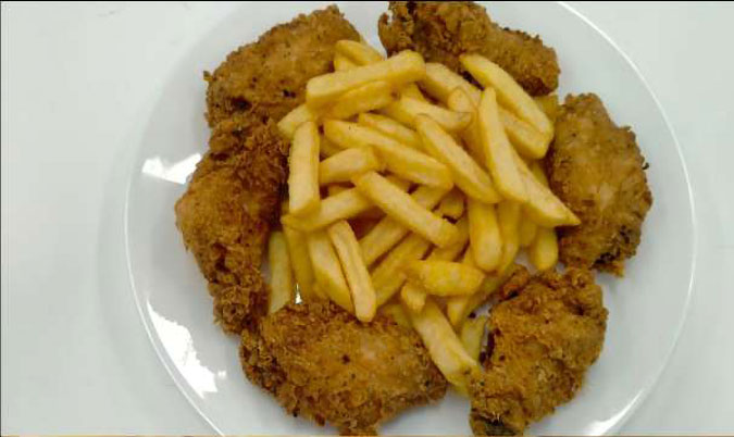 Fried Chicken & Chips