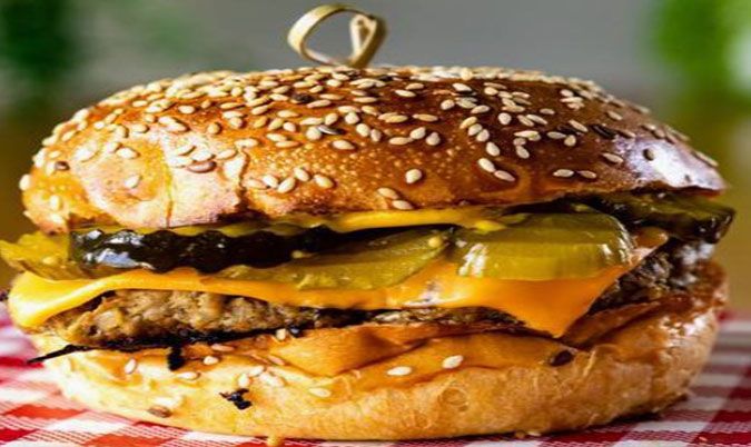 Smashed Cheese Burger