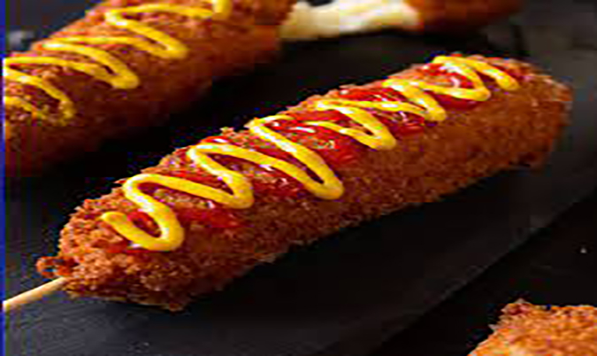 Hot Dog in Batter