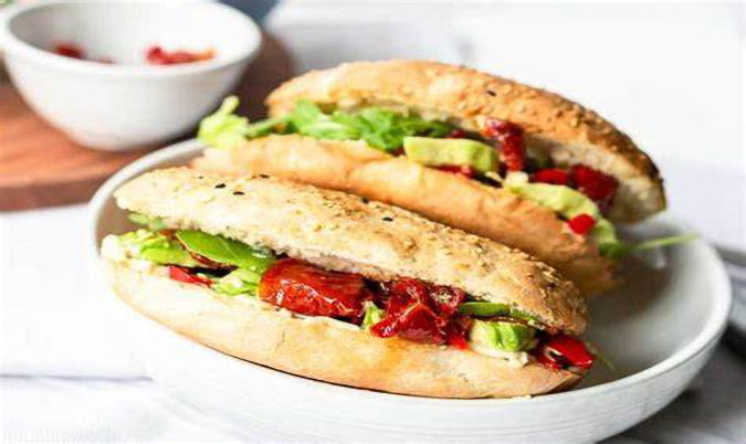 Vegetarian Lover Turkish Roll