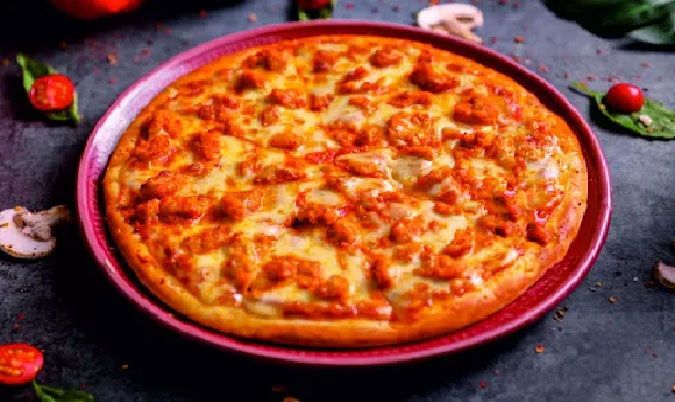 Chilly Chicken Pizza