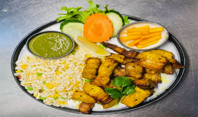 Lamb and Pork Sekuwa