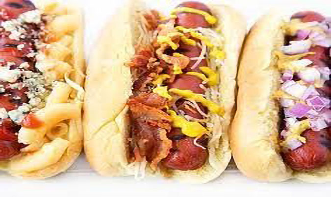 American style Hot Dog