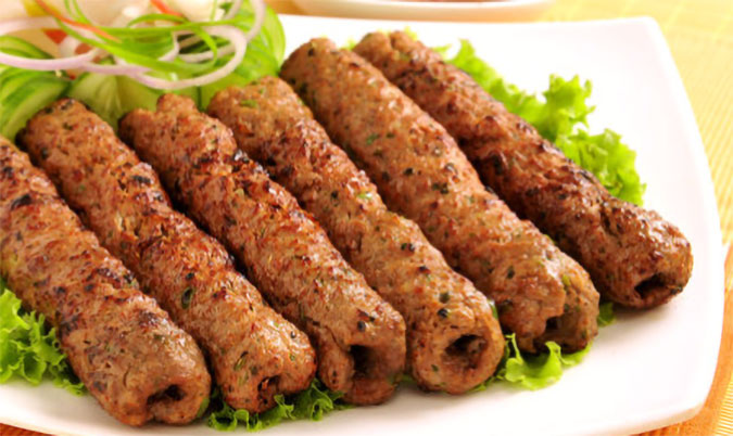 Lamb Seekh Kebab