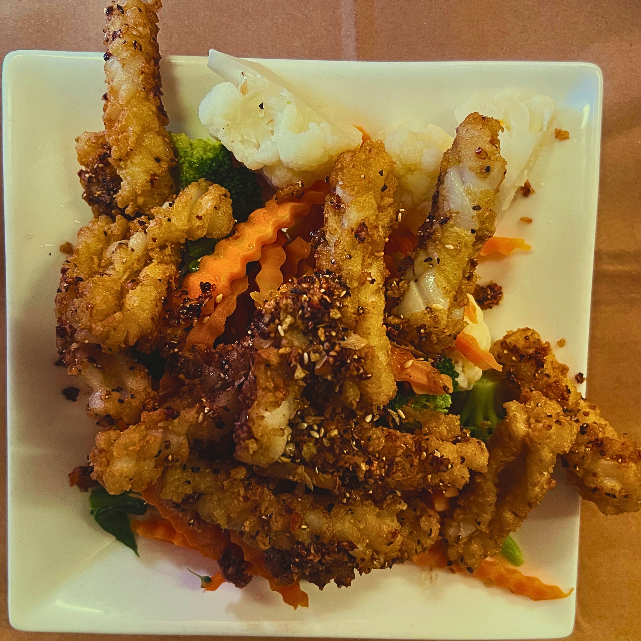 Special Garlic Calamari