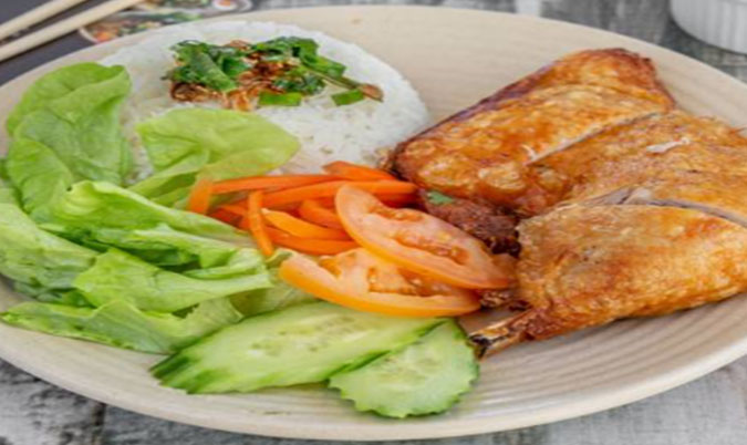 Crispy Skin Chicken Vietnamese Salad