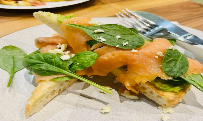 Salmon Avocado Turkish