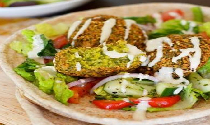 Tassie Gyro Falafel kebab