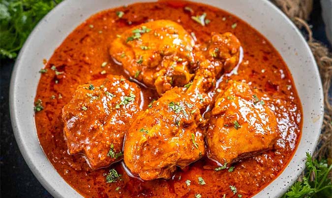 Chicken Vindaloo (Hot)