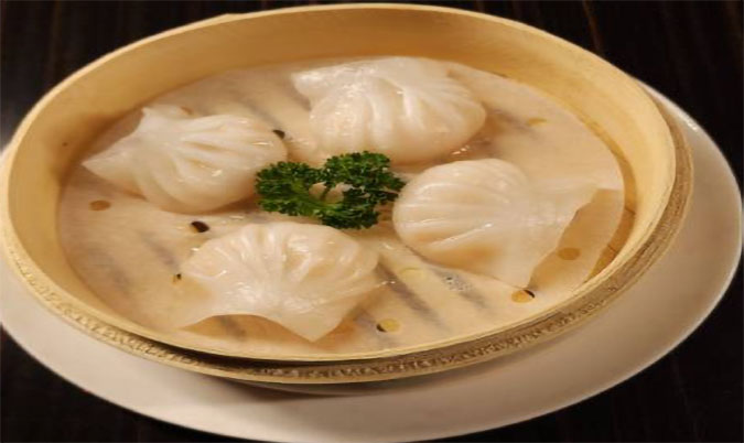 4pcs  Steamed Prawn Dumplings