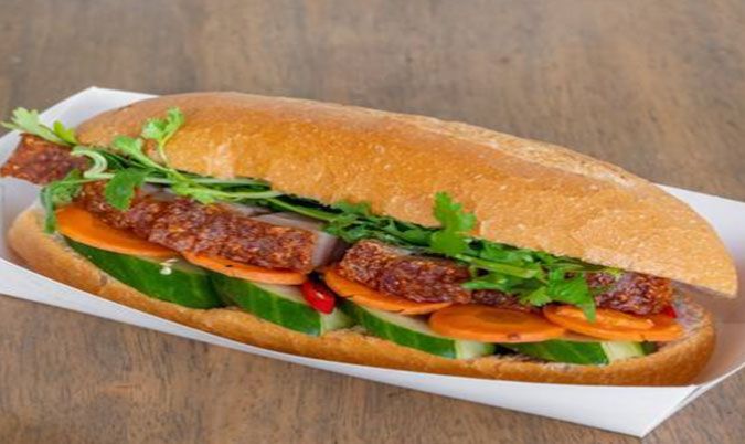 Crispy Pork Belly Banh Mi