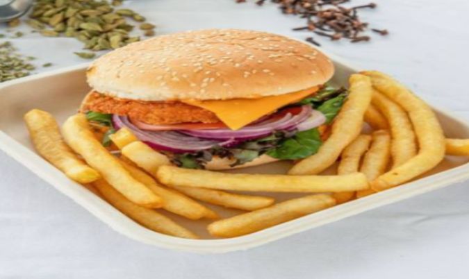 Chicken Schnitzel Burger