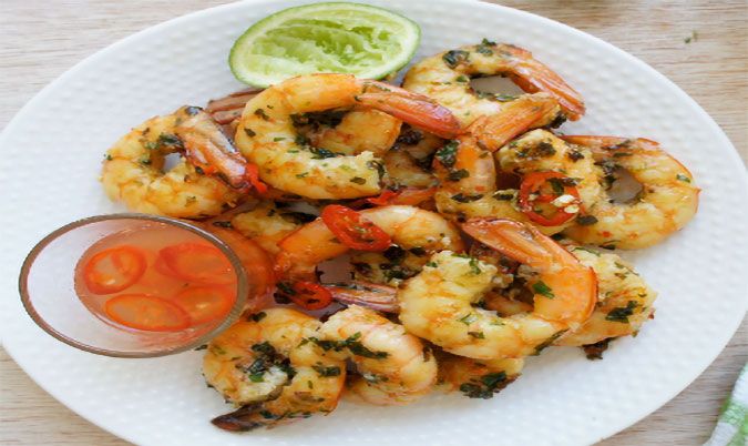 Chilli Prawns