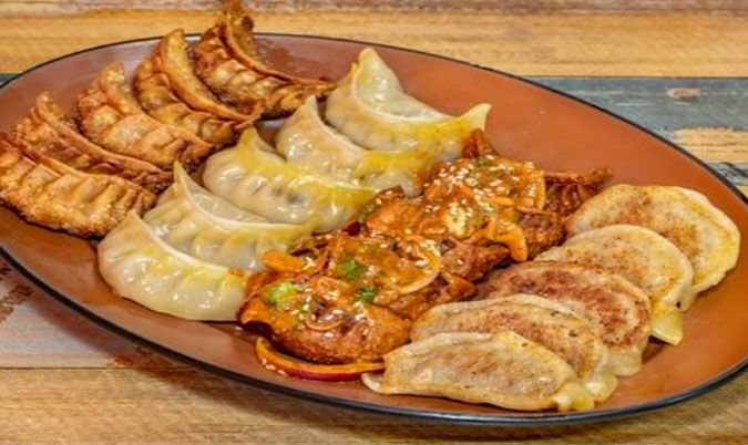 Chicken Momo Platter