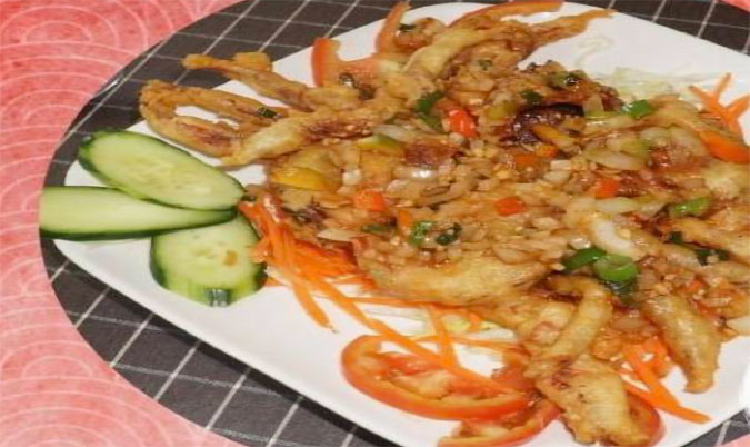 Soft shell crabs in Salt & Pepper