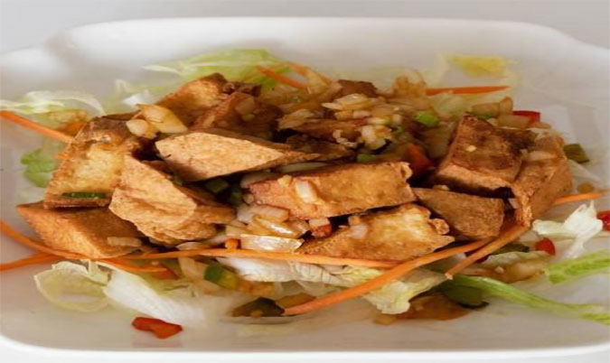 Tofu with Salt and Pepper (V)(GF)