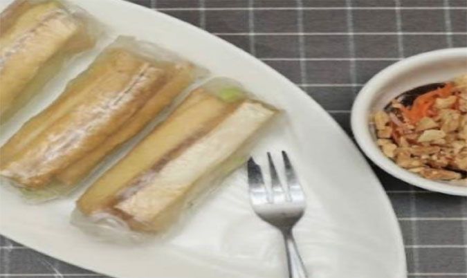 Transparent Vegetarian Tofu Roll (V)