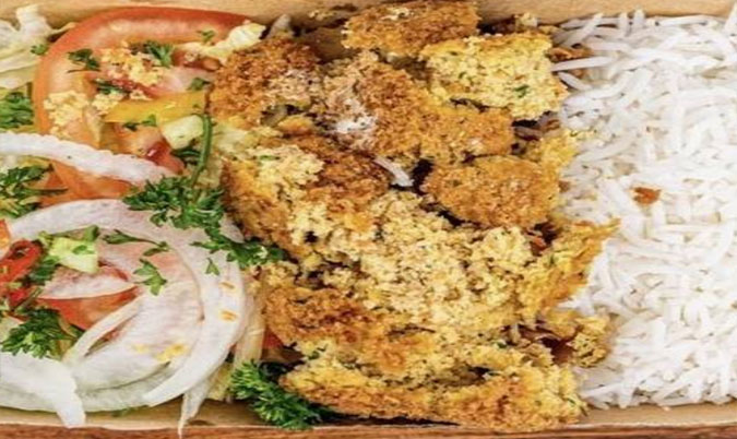 Falafel Kebab Plate