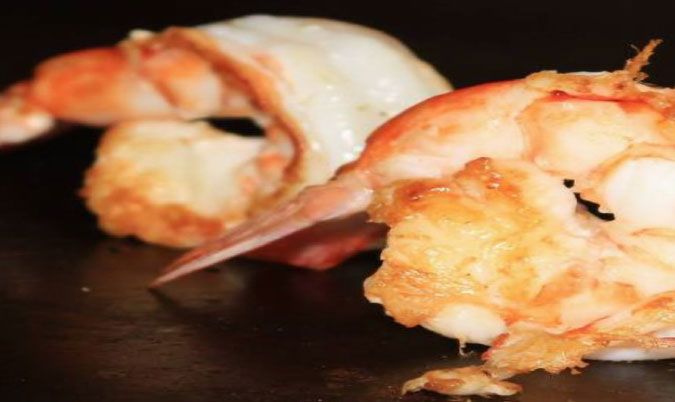 Teppanyaki Garlic Prawn Bento