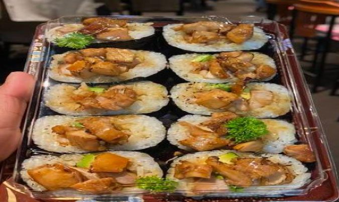 Teriyaki Chicken Roll