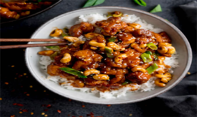 Cashew Nut Beef or Chicken