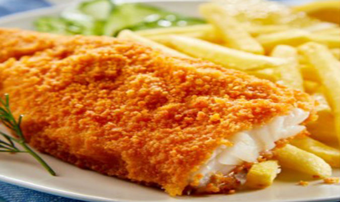 Crumbed Fish & Chips