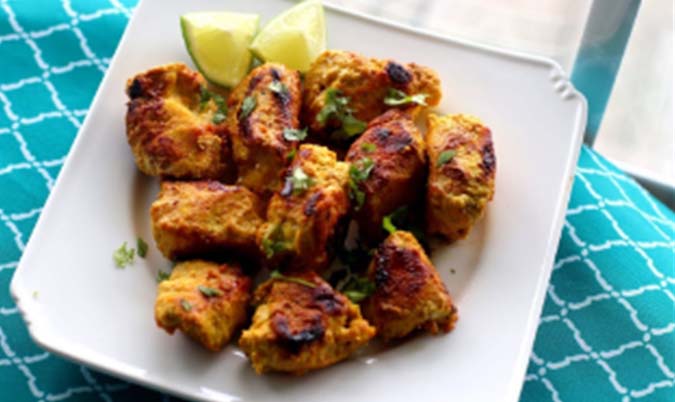 Zafrani Murgh Tikka
