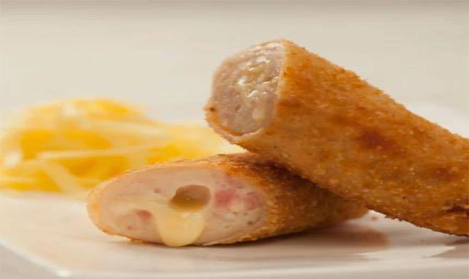 Crumbed Chicken Cheese Sausage