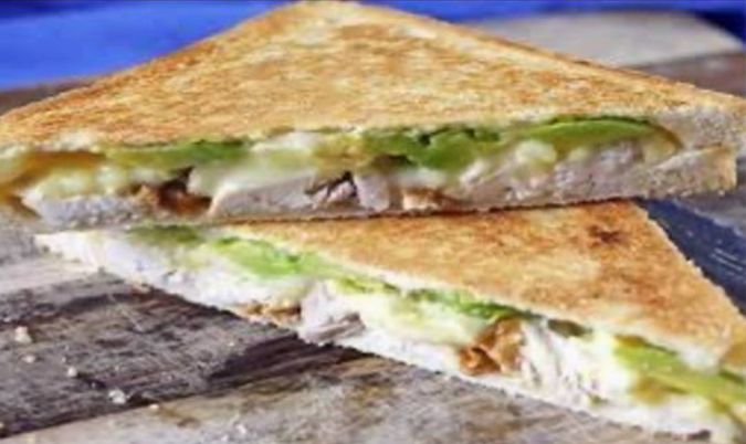 Chicken Avocado Cheddar Cheese Panini