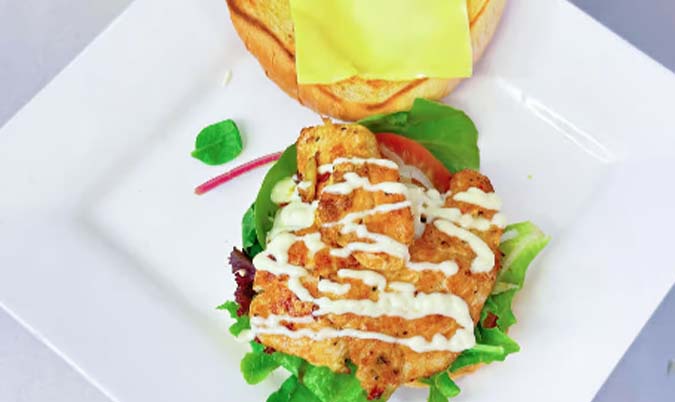 Grilled Chicken Burger