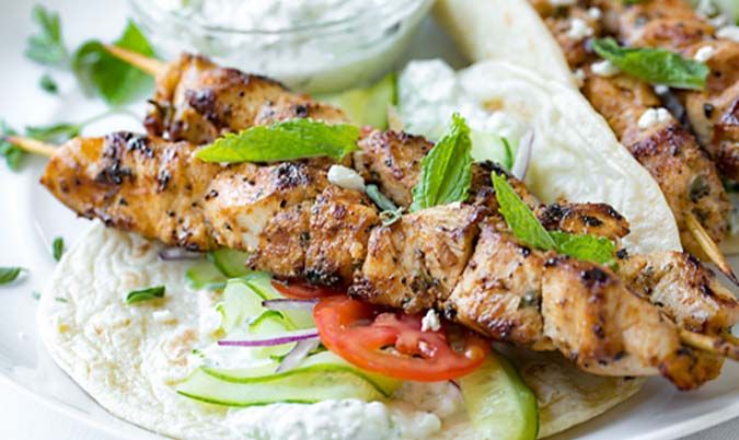 Chicken Kebab wrap