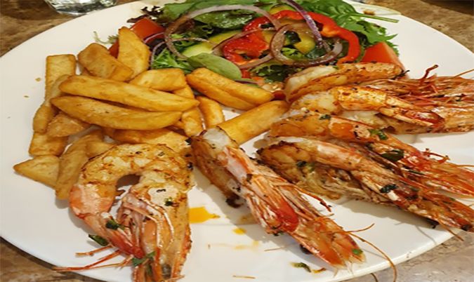 GARLIC PRAWNS