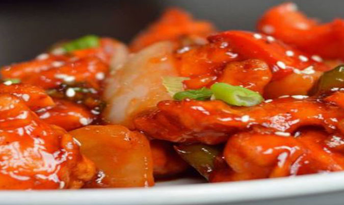 Boneless Chicken Chilli