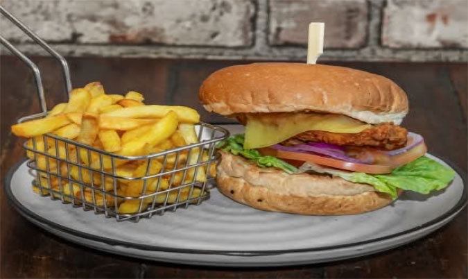 Southern Fried Chicken Burger