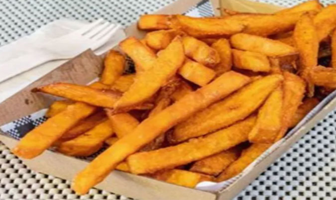 Bowl of Sweet Potato Chips