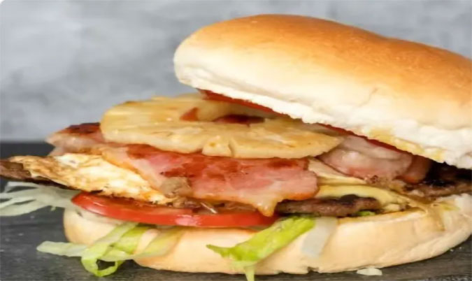 Hamburger with the Lot